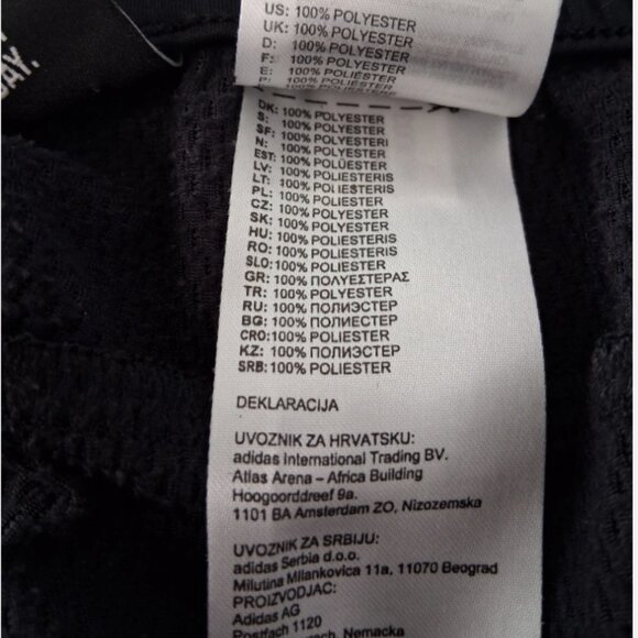 Adidas Climawarm Pants Mens 2XL Black Warmups Gym Training Pockets Drawstrings - Picture 7 of 13